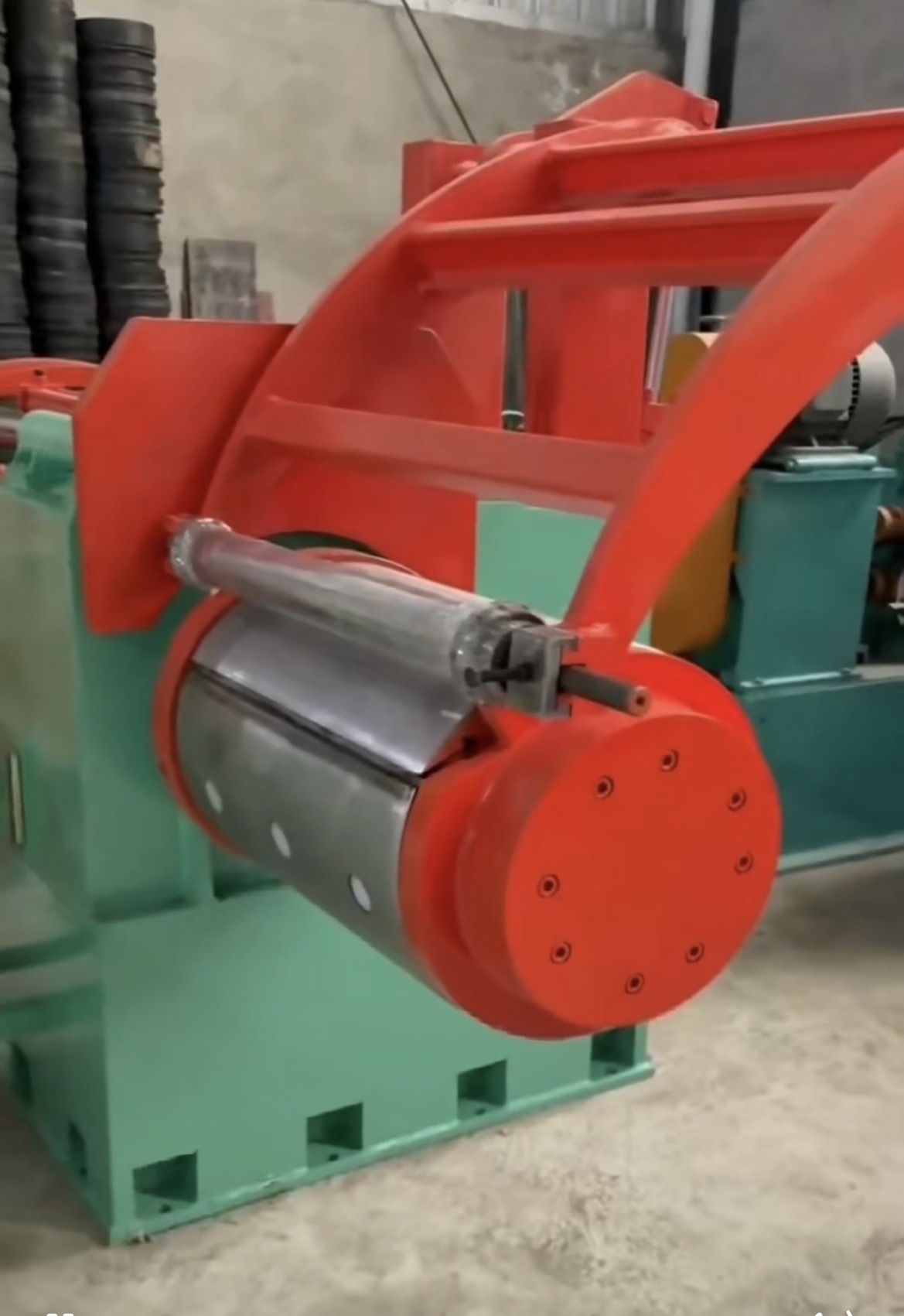 Second-hand 90% new 450 precision slitting machine