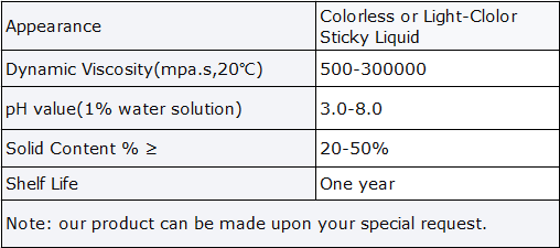 Liquid Polymer for the Treatment