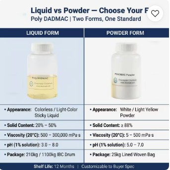 High Viscosity Polydadmac Liquid Flocculant for Municipal Sewage Sludge Dewatering ODM Support