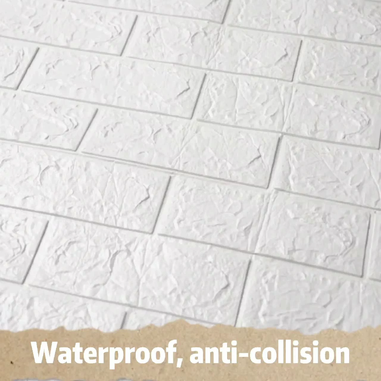 Brick Wallpaper Adhesive Wall Sticker Panel Pe Foam Colourful Cheap DIY 3d Wall Stickers Home Decor Graphic Design Modern 10mm