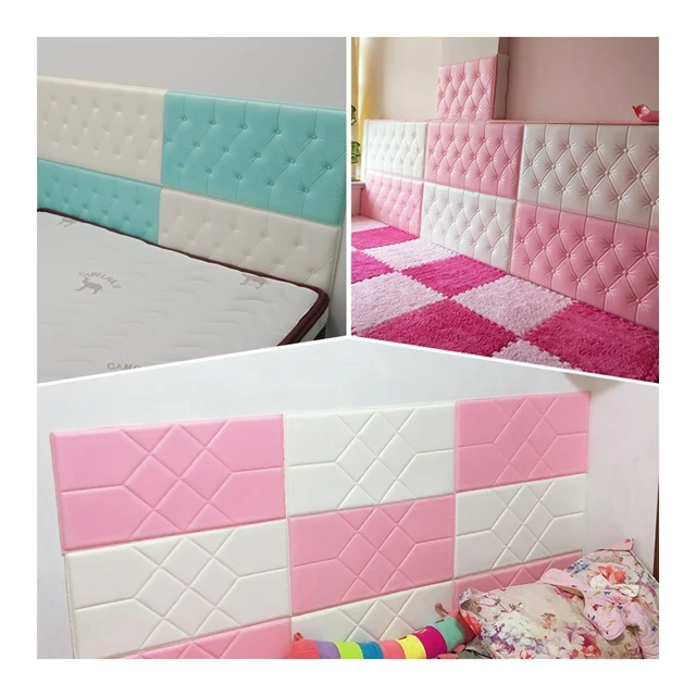 Brick Wallpaper Adhesive Wall Sticker Panel Pe Foam Colourful Cheap DIY 3d Wall Stickers Home Decor Graphic Design Modern 10mm