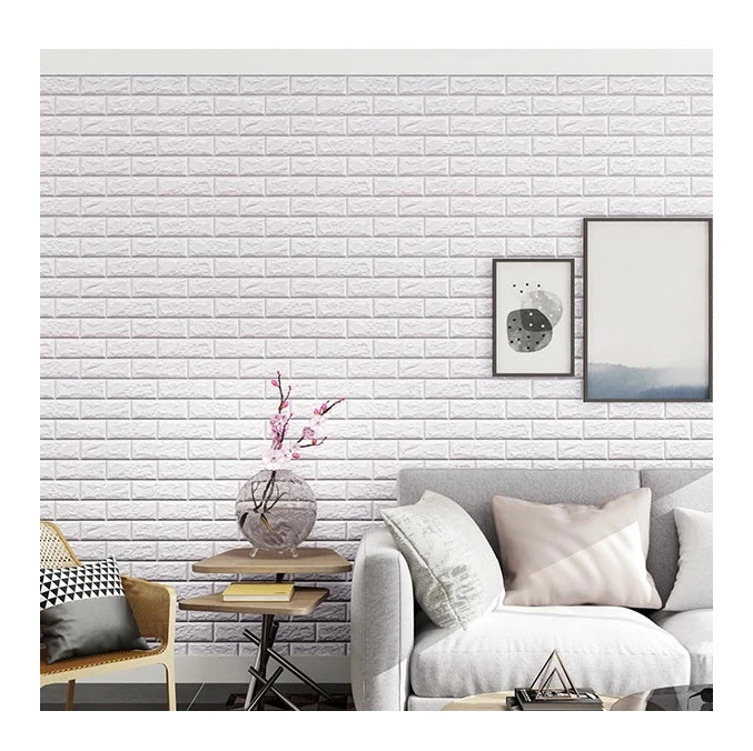 Colourful Self Adhesive Foam Wall Sticker 3d Brick Wall Sticker Paper Home Decor