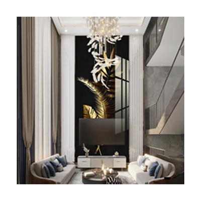 Modern Striped Design Marble UVBoard PVC Sheet 1220x2440mm Factory Decorative Wall Plate Waterproof & Soundproof Free Sample