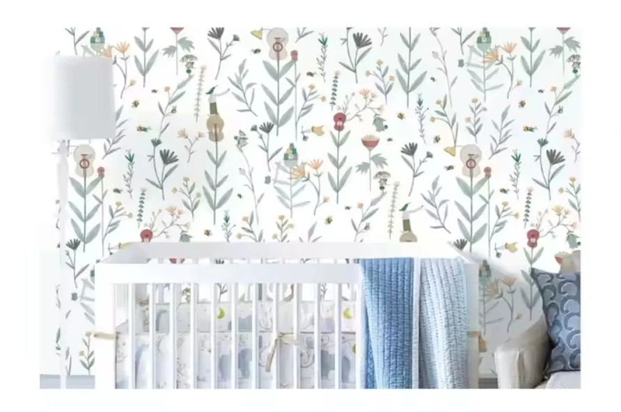 Kids School Wall Decoration Paper Baby Children Wallpaper Print 3d PVC Animal Print Graphic Design Modern Waterproof Wallpaper