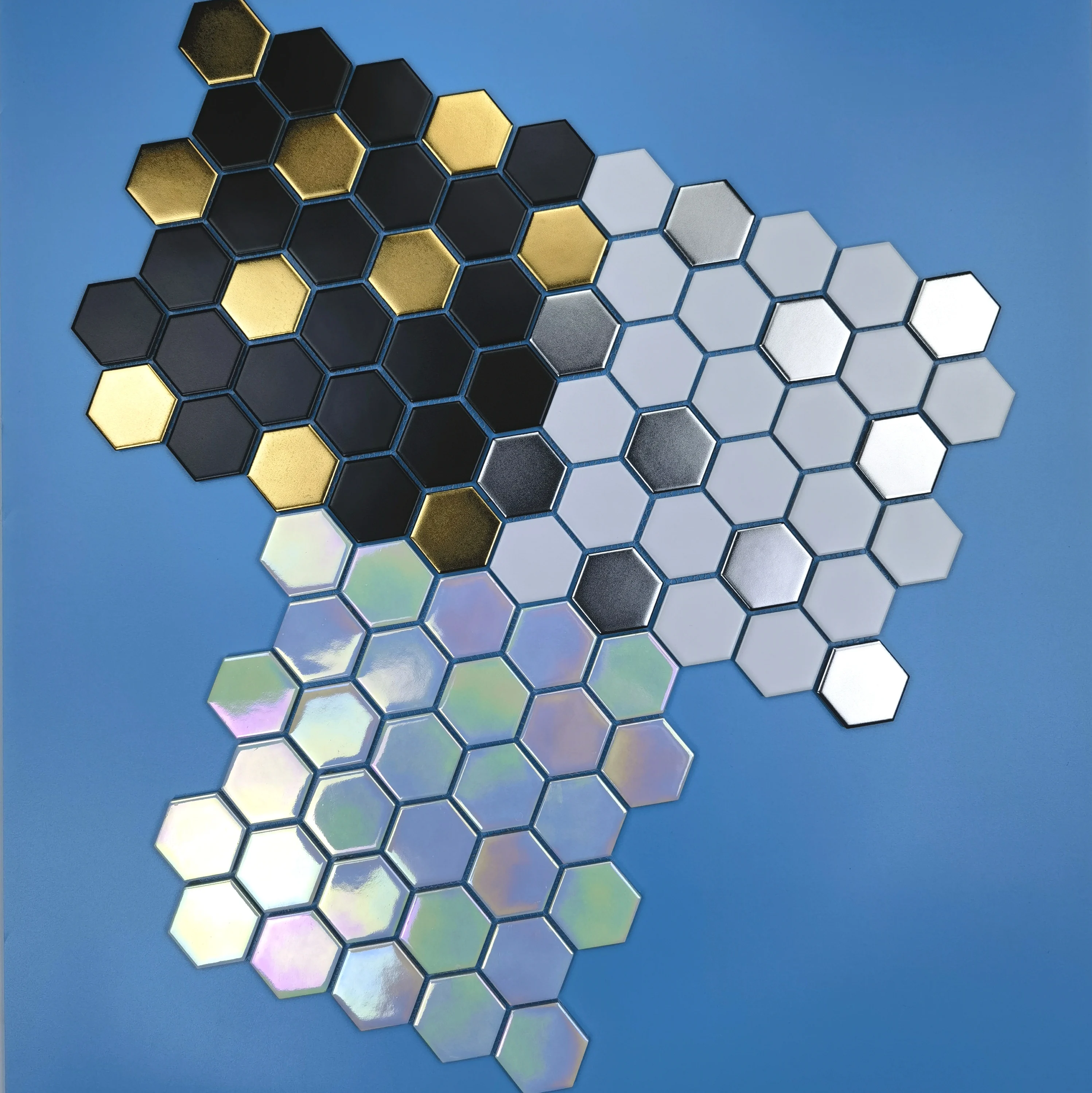 Modern Style 30*30cm Ceramic Mosaic Water Resistant Hot Sale for Hotel Villa Apartment Room Decoration