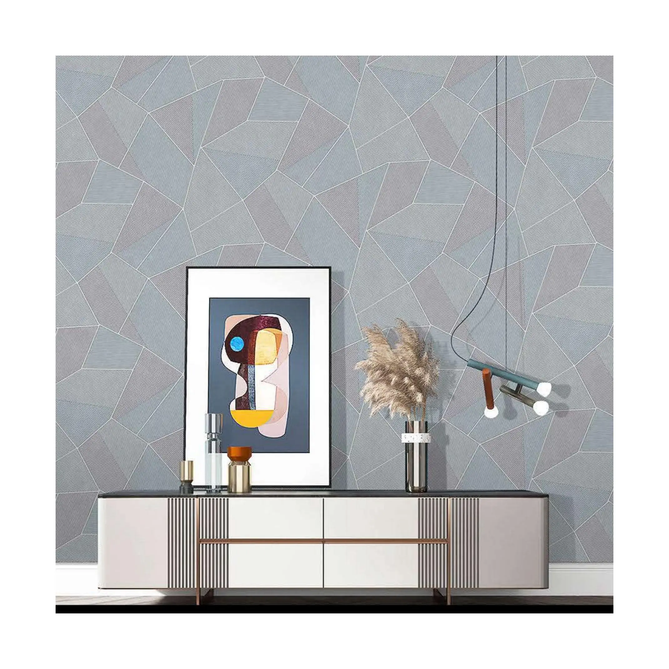 Modern Style 3D PVC Wallpapers Factory Direct Floral Nature Flower Pattern Waterproof for Home Living Room Use