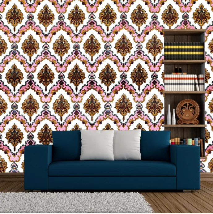 Newly Pvc Surface 3D Mural Wallpaper for Walls, Modern Luxury PVC 3D Bedroom Wall Paper Cheap Wallpaper