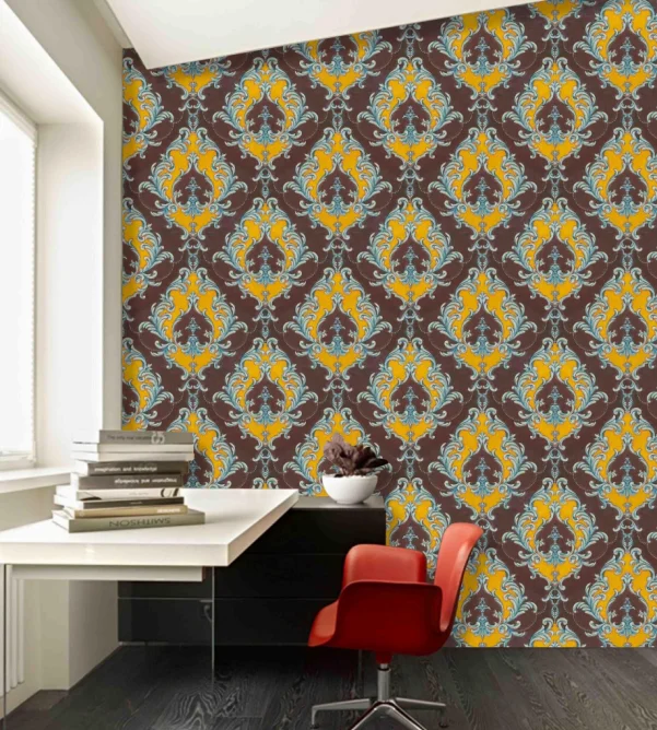 Newly Pvc Surface 3D Mural Wallpaper for Walls, Modern Luxury PVC 3D Bedroom Wall Paper Cheap Wallpaper