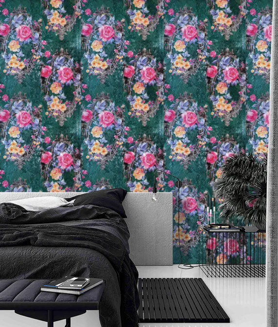 Newly Pvc Surface 3D Mural Wallpaper for Walls, Modern Luxury PVC 3D Bedroom Wall Paper Cheap Wallpaper