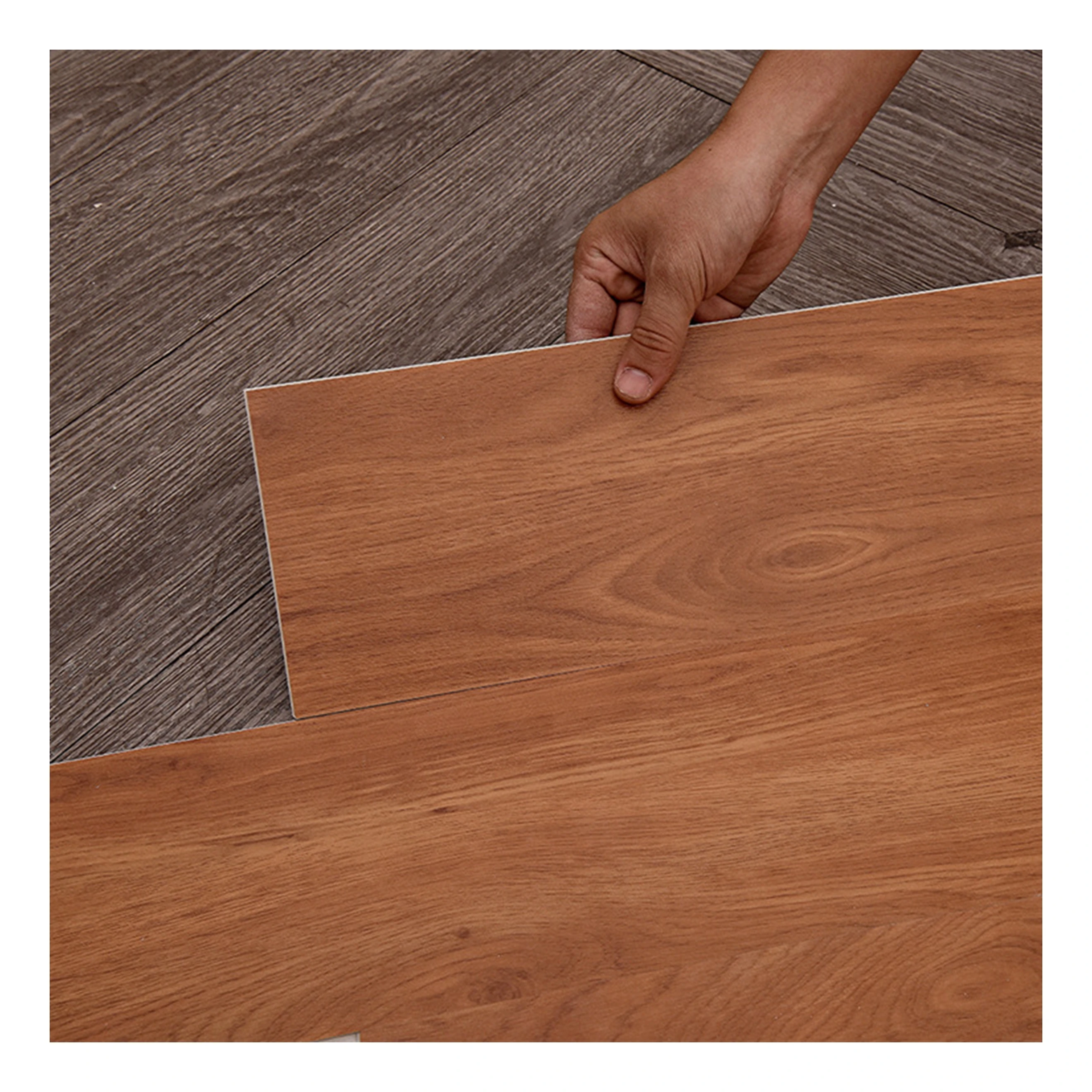 Customizable Wear-resistant Layer 0.2MM, 0.3mm SPC Floor for Easy Transportation and Installation Non-slip Flame Retardant