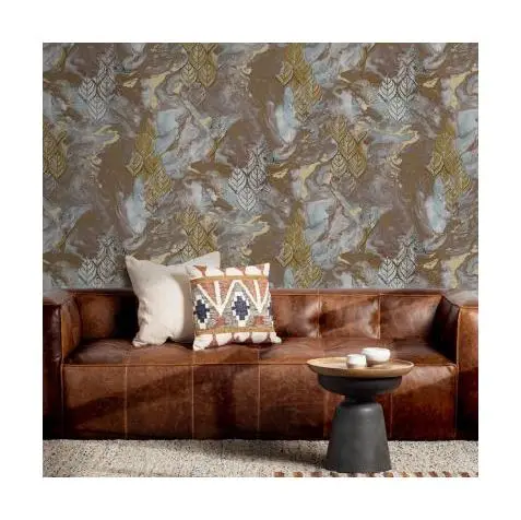 Kingmair Designs Big Size Pvc Flower Walppapers, 53 Home Decor European Style PVC Wallpaper 3D