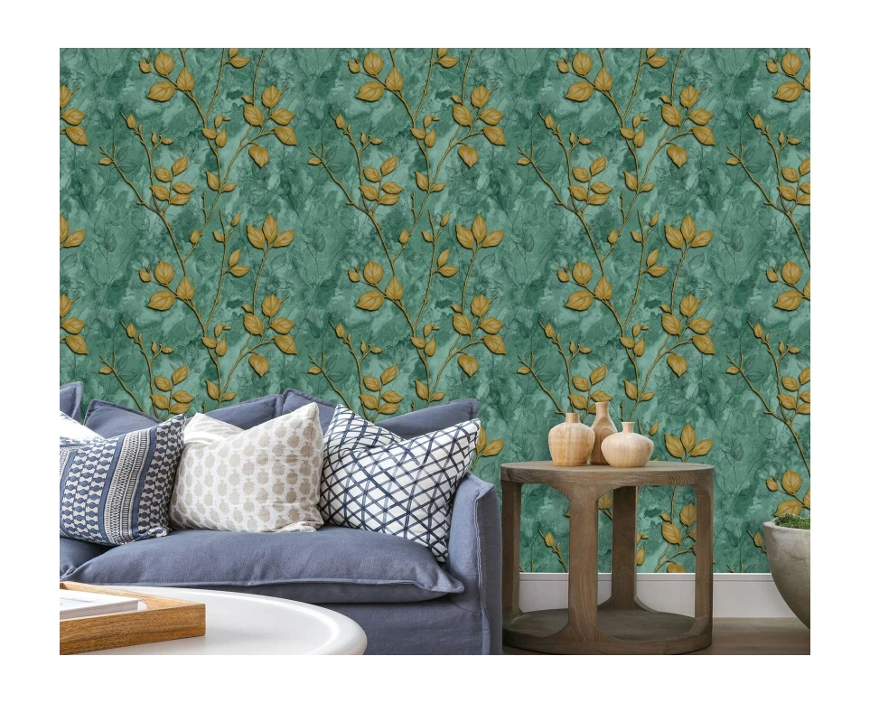 Cheap Price Custom Peel and Stick Kitchen Wallpapers, Bathrooms Modern Kitchen Wallpaper Pvc Living Room Graphic Design Floral