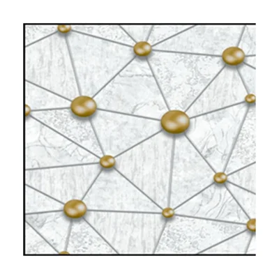 Modern 3D Metallic Wallpaper for Bedroom Waterproof Fabric PVC Cheap Peel and Stick Installation Decorative Paper Wallpaper