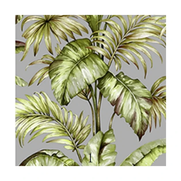 Modern 3D Floral Pattern Geometric PVC Wallpaper Soundproof Waterproof 10m Length Interior Hotel Wall Decor Wholesale Paper