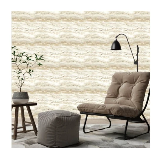 Waterppaperwall Sticker for Decoration Wallpaper Wall Sticker Supplier PE Foam Kitchen Modern China 3D Model Design PVC Surface