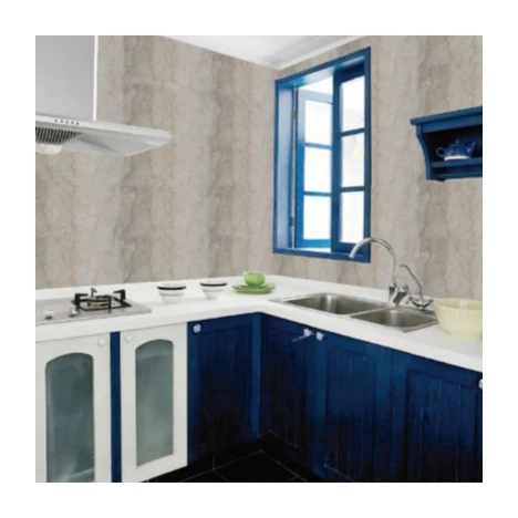 Waterppaperwall Sticker for Decoration Wallpaper Wall Sticker Supplier PE Foam Kitchen Modern China 3D Model Design PVC Surface