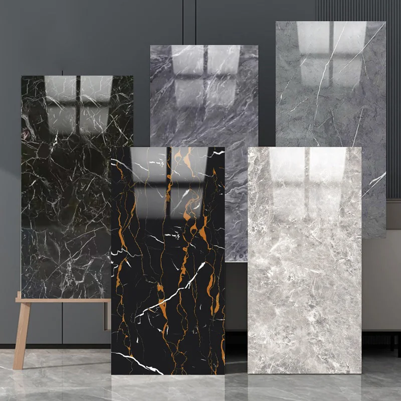 All Decor Marble Self-Adhesive PVC Wall Sticker Peel Stick Heat Insulation Sound-Absorbing Moisture-Proof Anti-Static