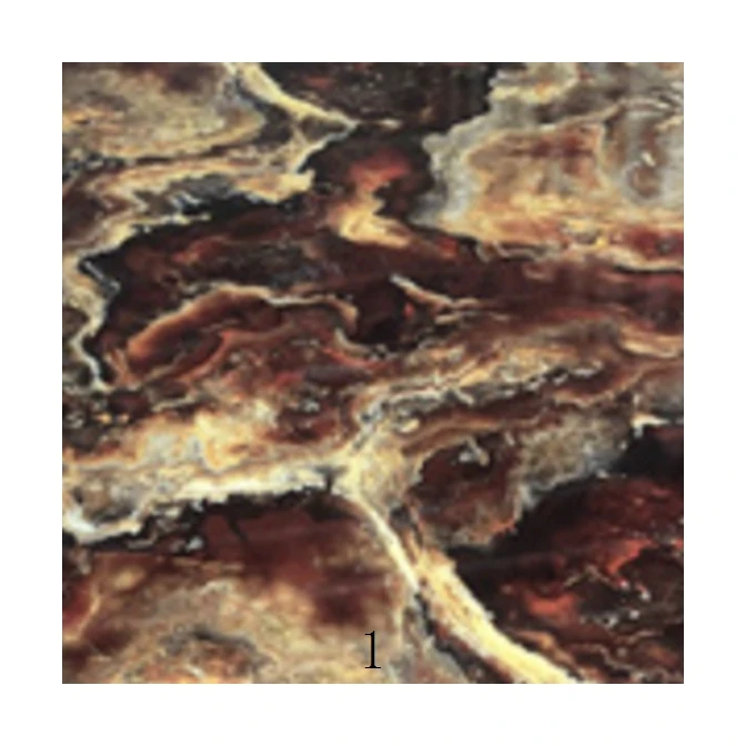 Waterproof Reinforced Marble UV Wall Panel Decorate the Room