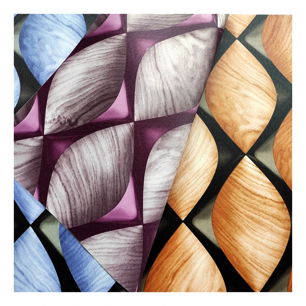 High Quality 3D Floral Wallpaper for House Decoration Modern PVC Vinyl Soundproof Waterproof 10m Length Free Sample From China