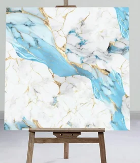 Floral Marble PVC Adhesive Wallpaper Sticker Peel Stick Easy Installation for Bedroom Living Room Hotel Kids Furniture Free