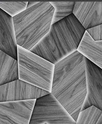 Best Selling 53cm PVC Wallpaper Black Geometric Textured Wall Waterproof 3D Design Luxury Bedroom Made Interior Wall Household