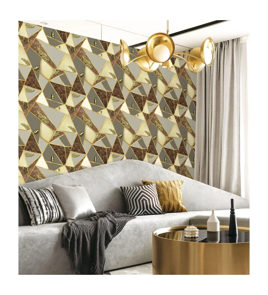 New 106 Damask Flower 3D Wallpaper Modern Luxury Home Decor Waterproof Paper Designed in China for Walls