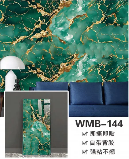 Classic Marble Tile Stickers IXPE 30*30 Waterproof Paper Geometric Peel Stick Wall Apartment Office Hotel Interior Walls Use