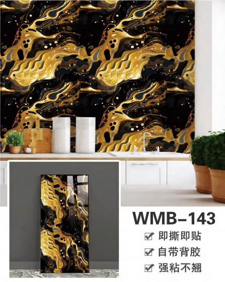 Classic Marble Tile Stickers IXPE 30*30 Waterproof Paper Geometric Peel Stick Wall Apartment Office Hotel Interior Walls Use