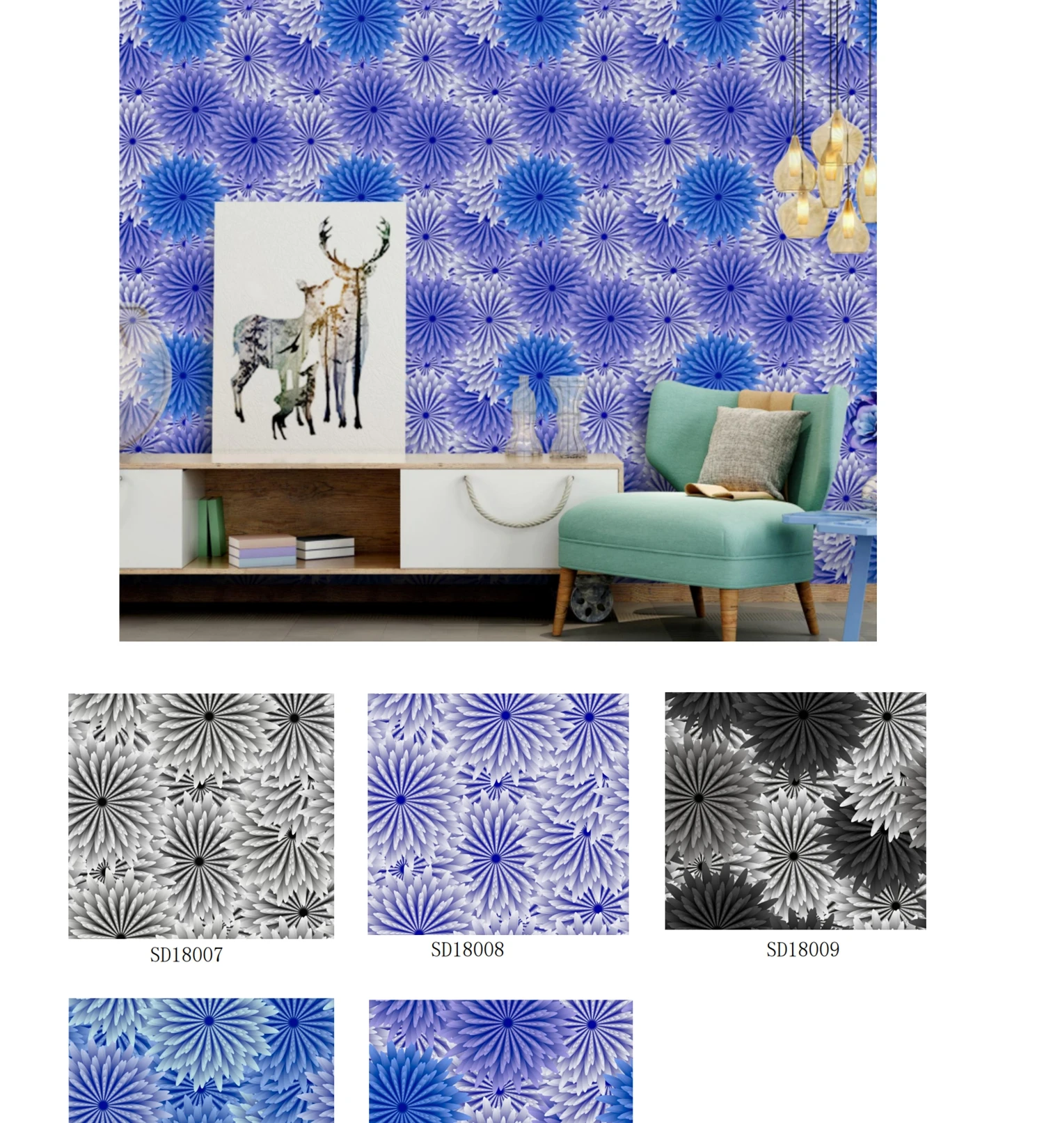 Wallpapers/wall Coating Unique Designs 3d Pvc Home Wallpaper Rolls Nature Flower Wallpapers Factory