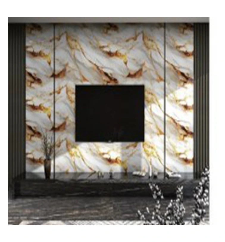 Beautiful Modern Wallpaper Home Decoration 3d Wall Sticker Waterproof
