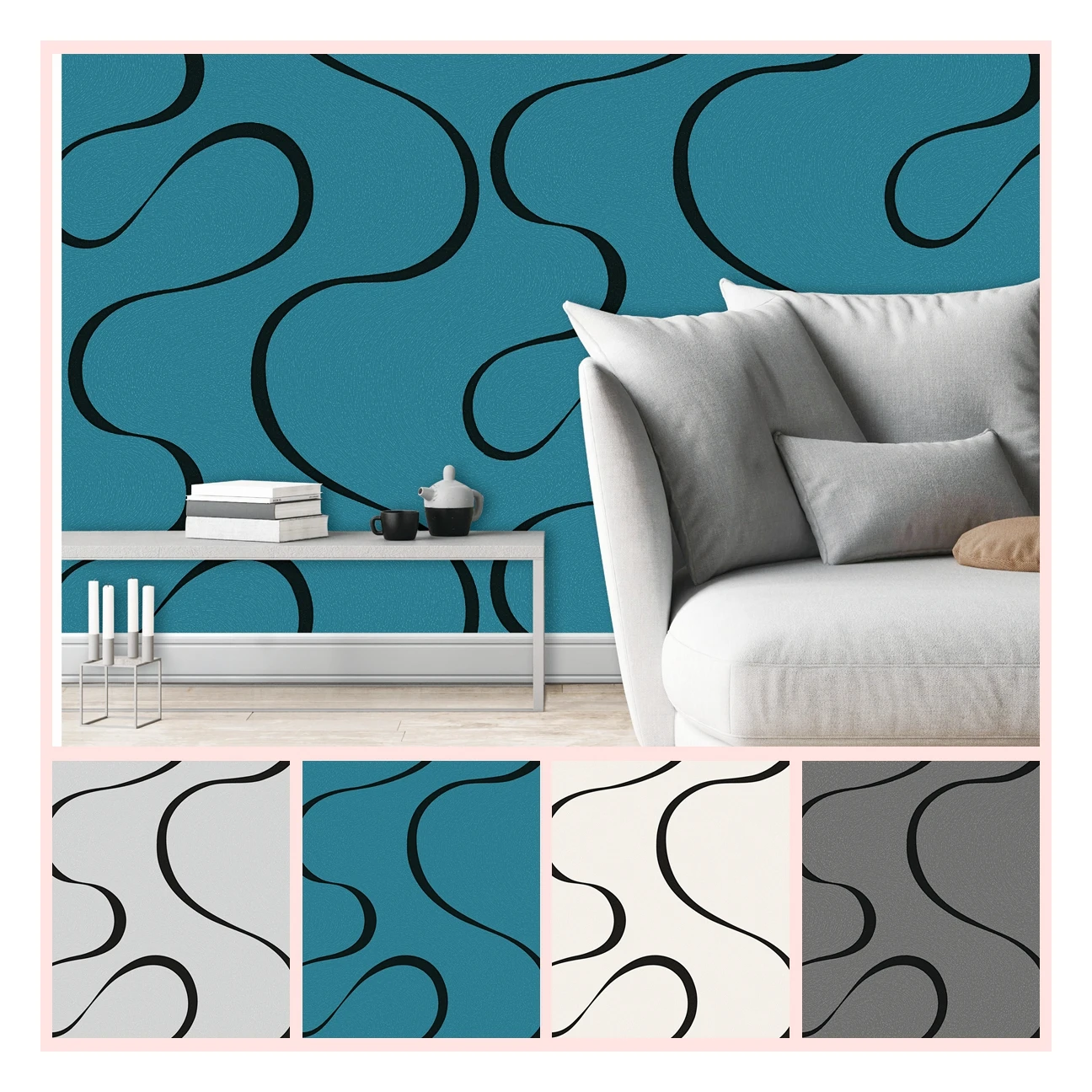 Natural World Floral Bird Wallpaper Modern Kids' Interior Wall Decor Waterproof Soundproof 10m Household Entertainment Use