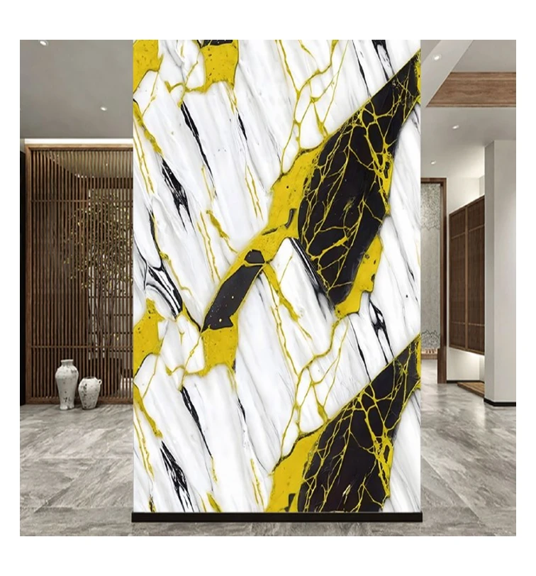 Modern 3D Marble Kitchen Countertop Wallpaper Sticker Waterproof Self-Adhesive Contact Paper Free Sample Available Wall