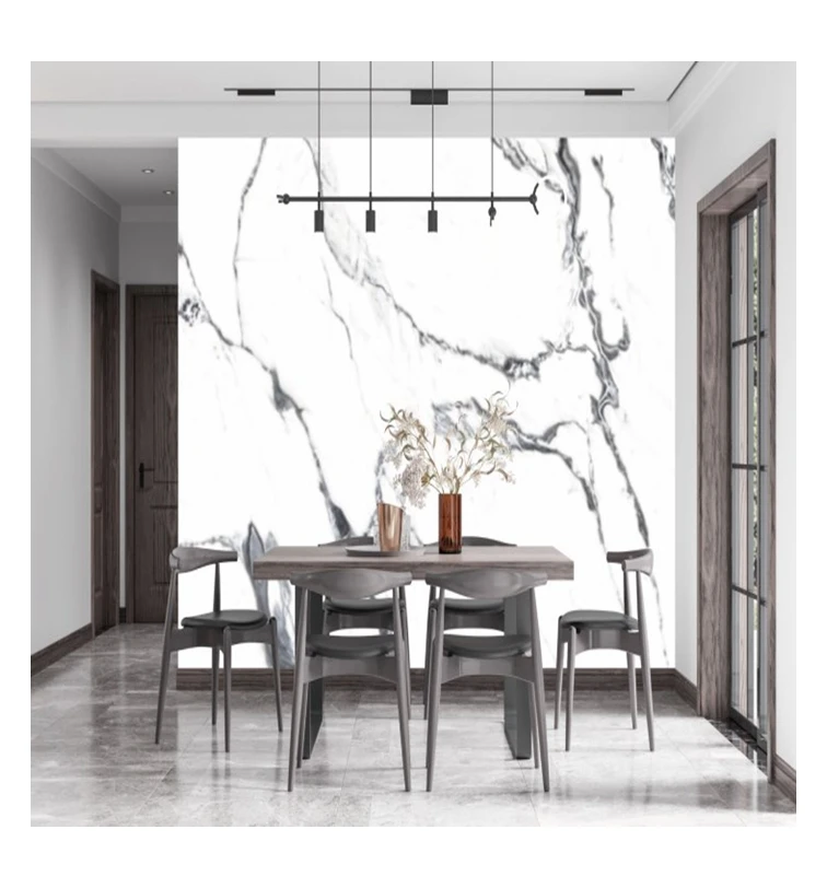 Modern 3D Marble Kitchen Countertop Wallpaper Sticker Waterproof Self-Adhesive Contact Paper Free Sample Available Wall