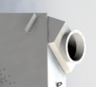 V-type powder separator V-type powder separator