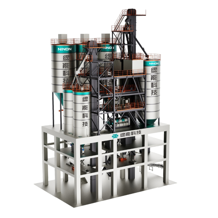 dry mortar mixing plant