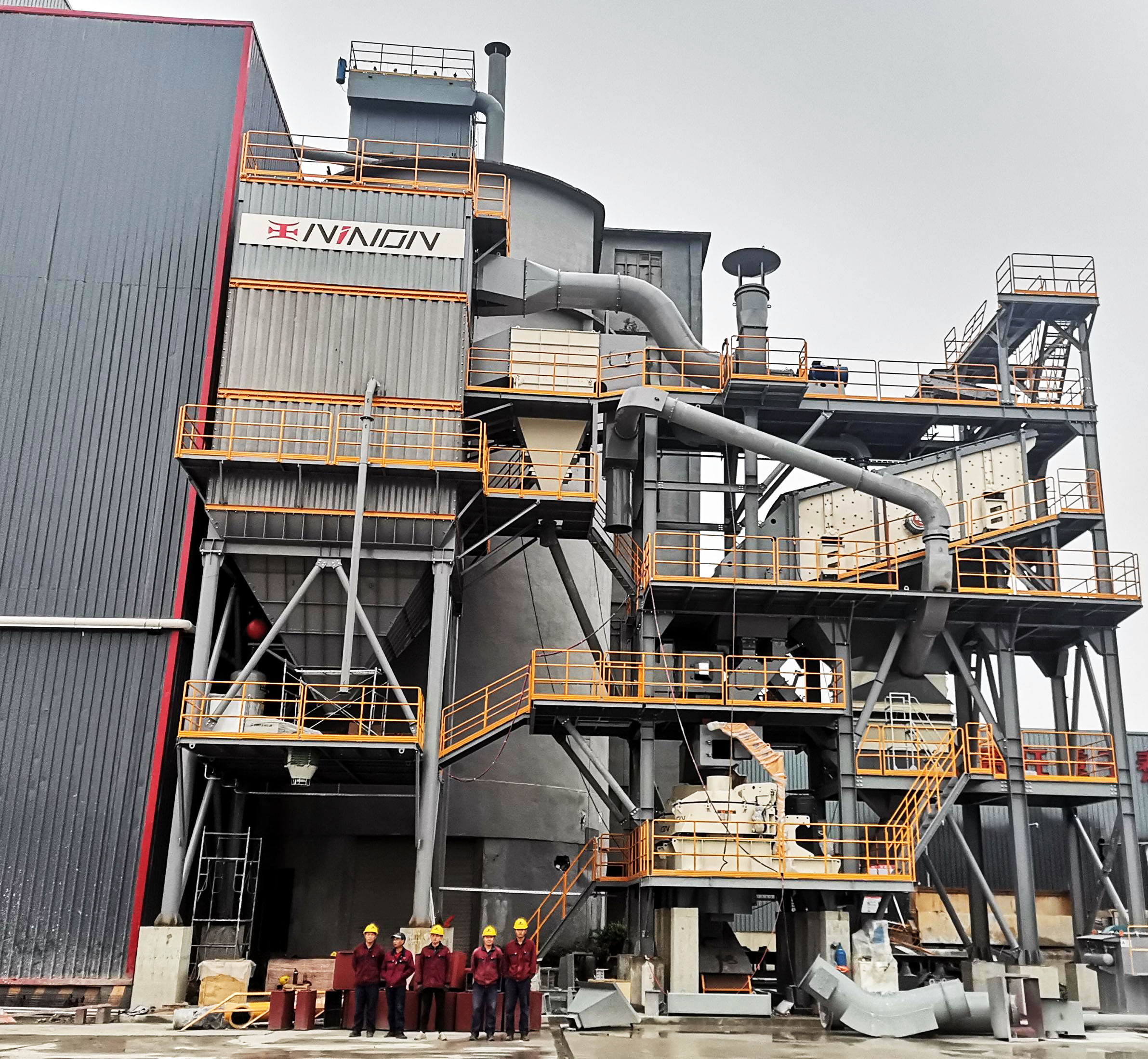 mineral aggregates processing plant