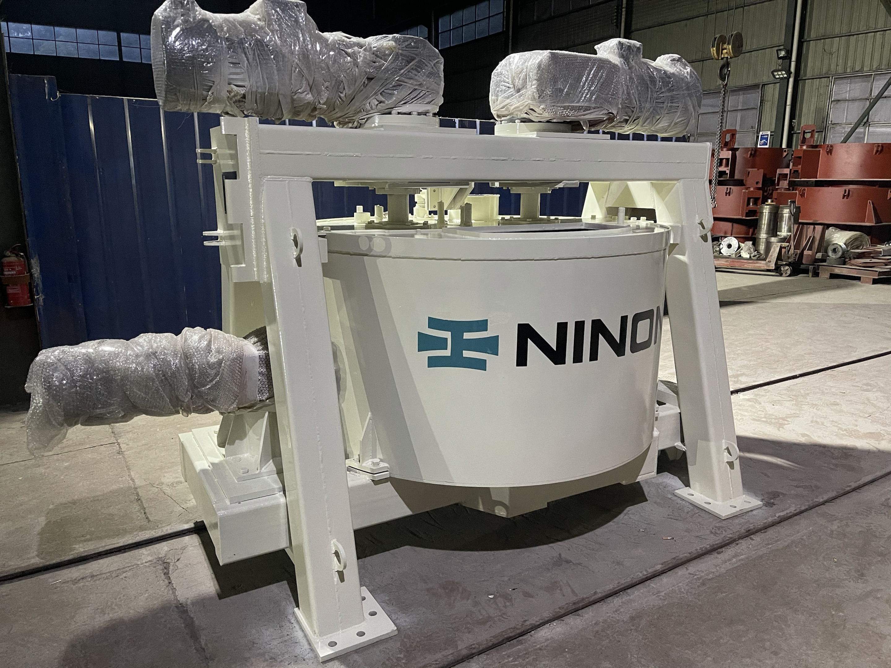 countercurrent concrete mixer