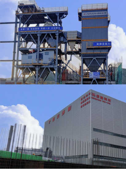 RAP asphalt recycling plant