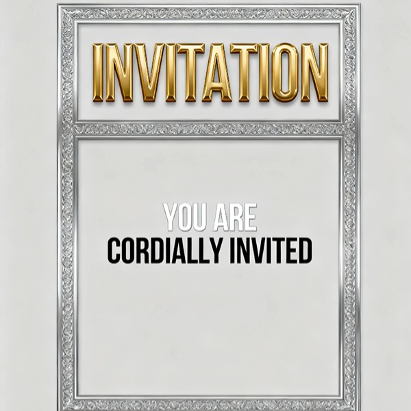 Lettre d'invitation | Je vous invite sincèrement à participer