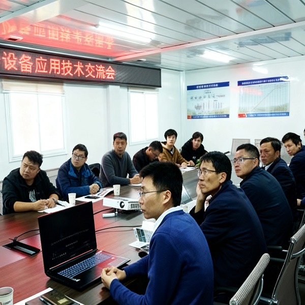 Ninon and Jiangxi Communications Construction Group Hold a Technical Exchange Session on High-Quality Sand Making Equipment