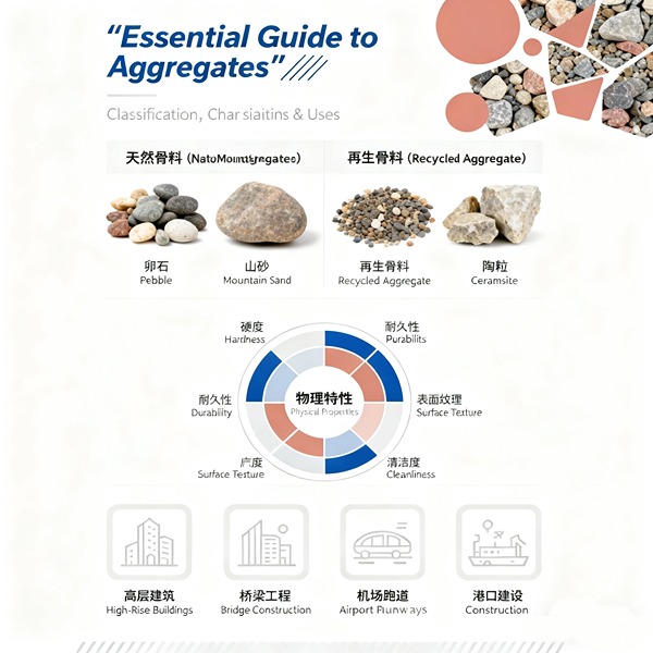 Connaissances de base sur le sable et les granulats