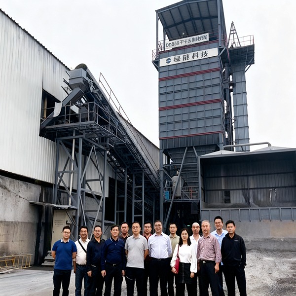 The Mechanized Sand Production Research Team paid a visit to Hangzhou Guanghua for research purposes
