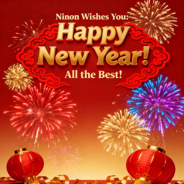 Ninon Wishes You: Happy New Year! All the Best!