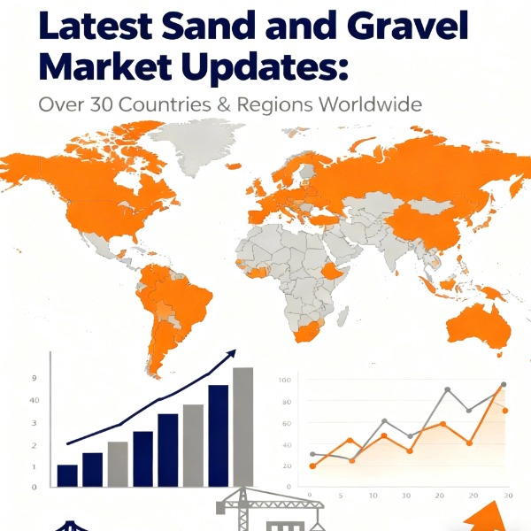 Focus | Latest Sand and Gravel Market Updates from Over 30 Countries and Regions Worldwide!