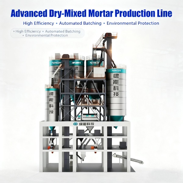 Production Process and Equipment of Dry-Mixed Mortar