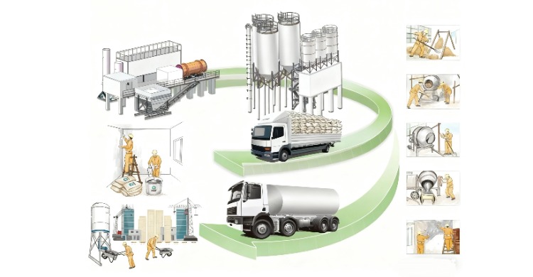 dry mixed mortar plant