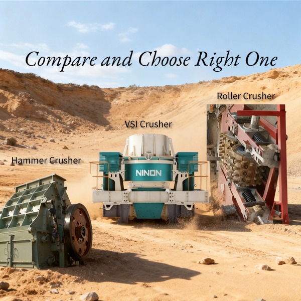 A Complete Guide to Purchasing Three Major Sand-Making Equipment: Vertical Shaft Impact Crusher, Double Roller Crusher, and Hammer Crusher!