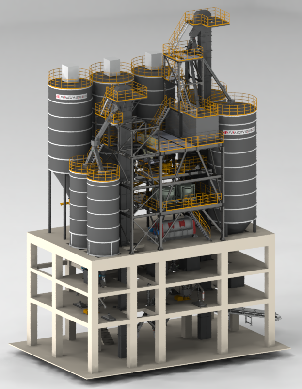 dry mix mortar plant