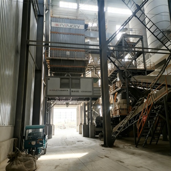 डीएस100 समुच्चय आकार देने और रेत बनाने का संयंत्र - झोंगमाओ न्यू-टाइप बिल्डिंग मटेरियल्स कंपनी लिमिटेड, ज़ुआनचेंग में लागू