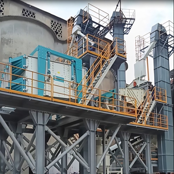 एफएससीजी एग्रीगेट ग्राइंडिंग और स्क्रीनिंग उपकरण - होंगजियानशान फ़ुज़ियान, चीन में प्रयुक्त